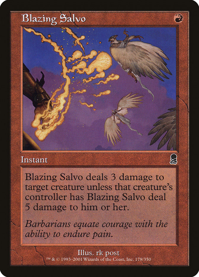 Blazing Salvo [Odyssey] | Total Play