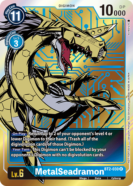 MetalSeadramon [BT2-030] (Dash Pack) [Release Special Booster Ver.1.0 Promos] | Total Play