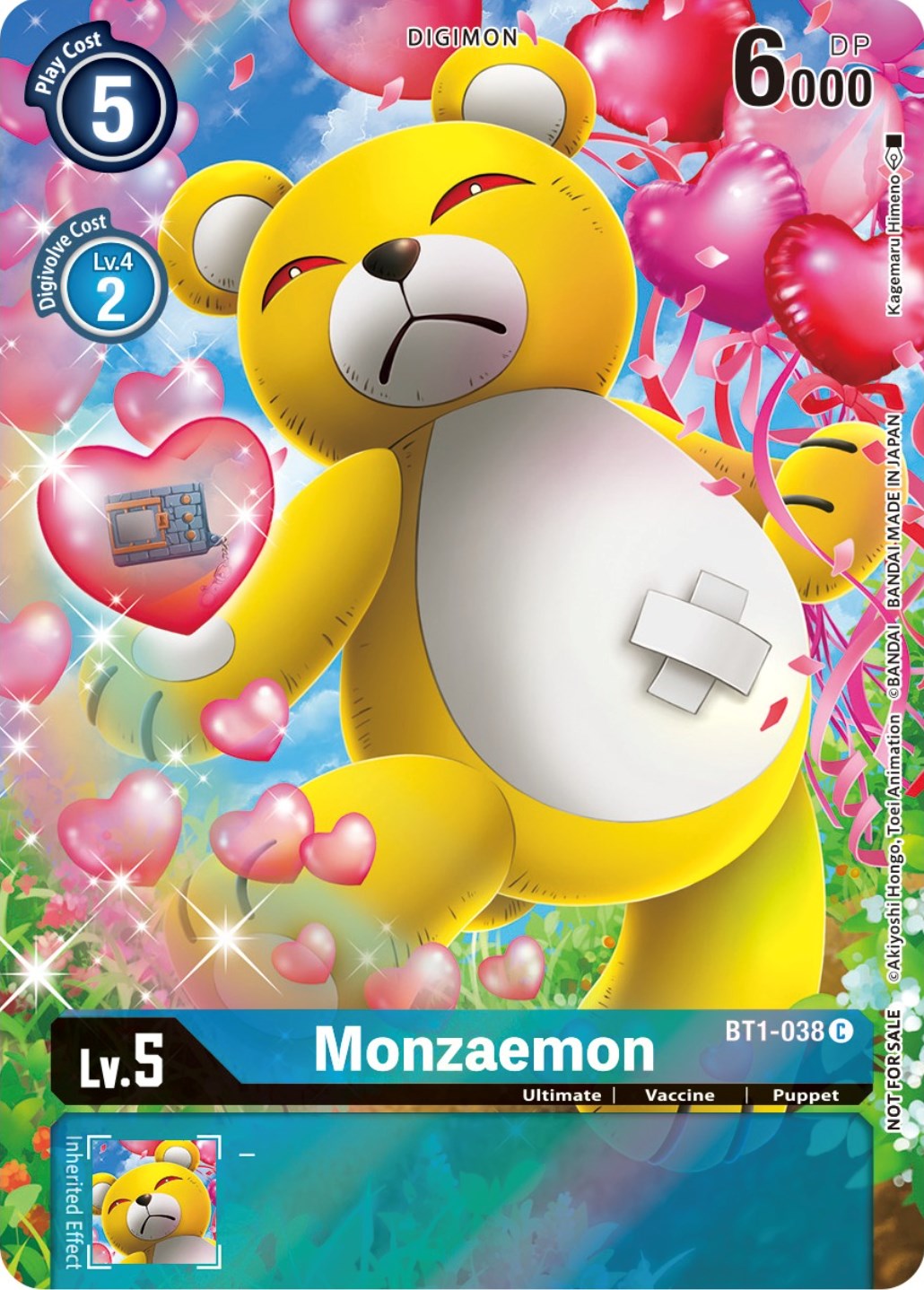 Monzaemon [BT1-038] (25th Special Memorial Pack) [Release Special Booster Promos] | Total Play