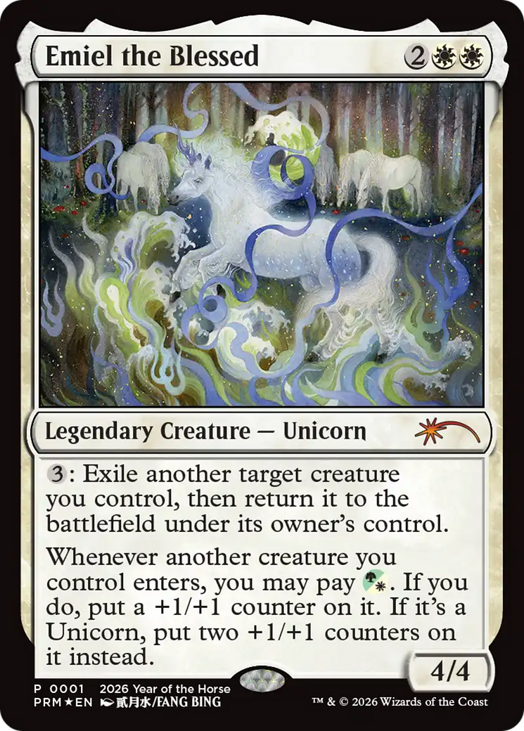 Emiel the Blessed (Year of the Horse 2026) [Standard Showdown Promos] | Total Play