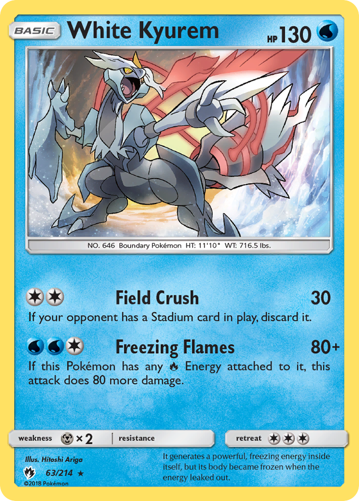 White Kyurem (63/214) [Sun & Moon: Lost Thunder] | Total Play