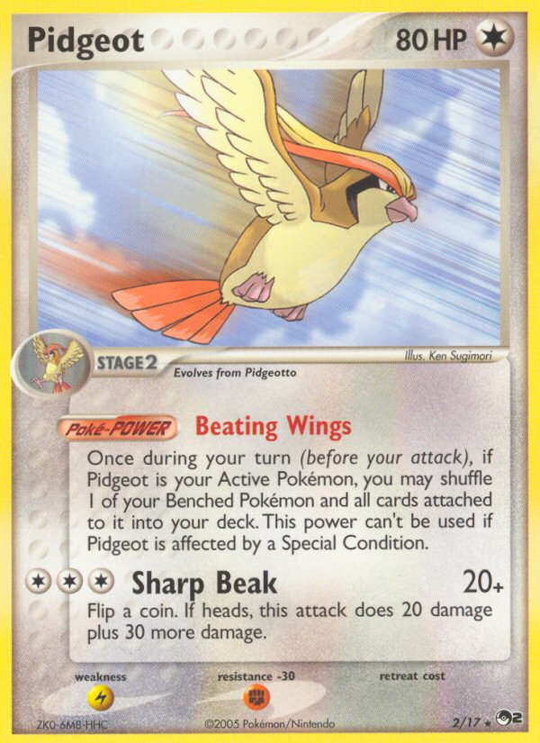 Pidgeot (2/17) [POP Series 2] | Total Play