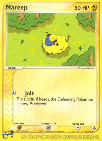 Mareep (64/97) [EX: Dragon] | Total Play