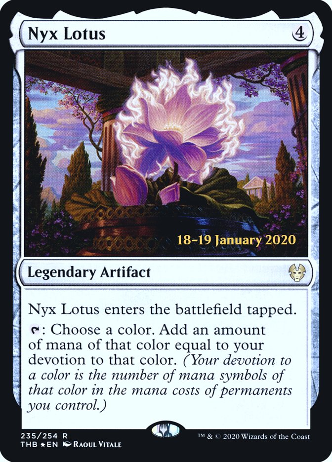 Nyx Lotus [Theros Beyond Death Prerelease Promos] | Total Play
