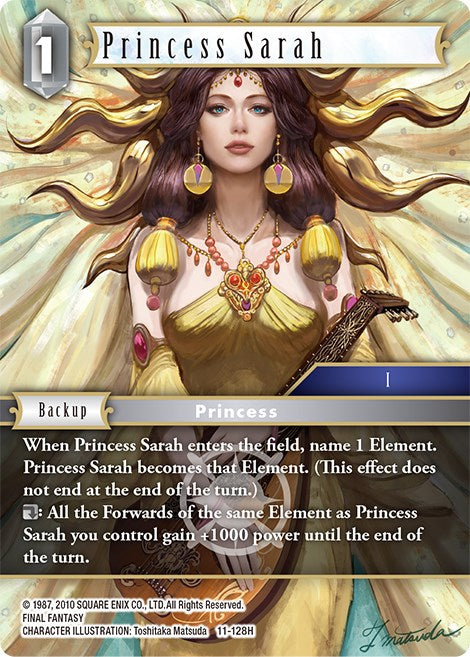 Princess Sarah [Opus XI] | Total Play