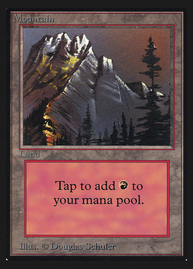 Mountain (Snow Top / Highest Point on Left) [International Collectors' Edition] | Total Play