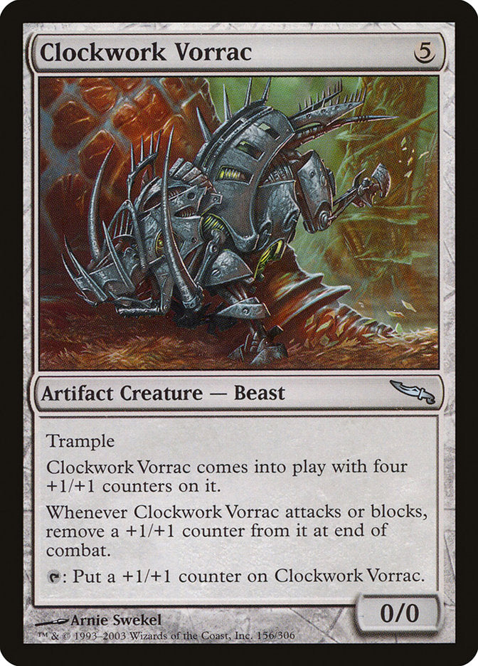 Clockwork Vorrac [Mirrodin] | Total Play