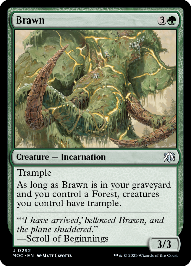 Brawn [March of the Machine Commander] | Total Play