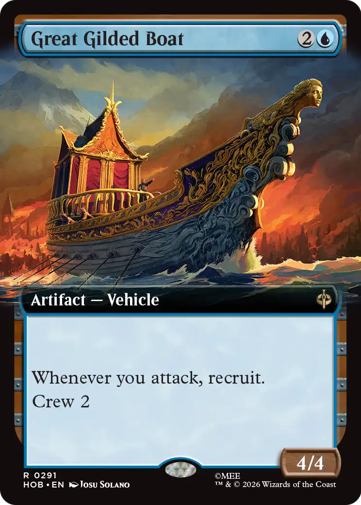 Great Gilded Boat (Extended Art) [The Hobbit] | Total Play