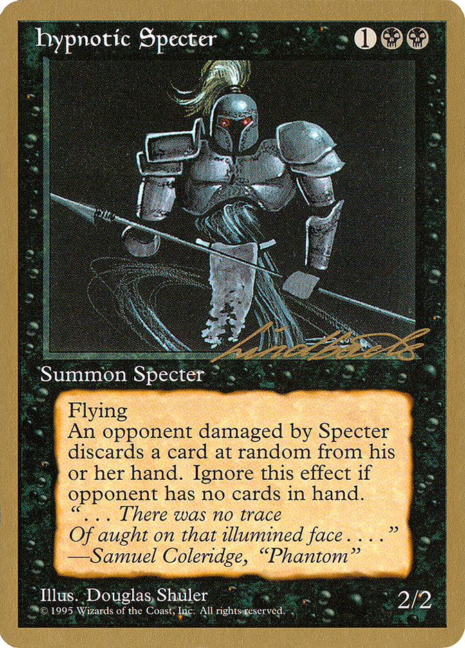 Hypnotic Specter (Leon Lindback) [Pro Tour Collector Set] | Total Play