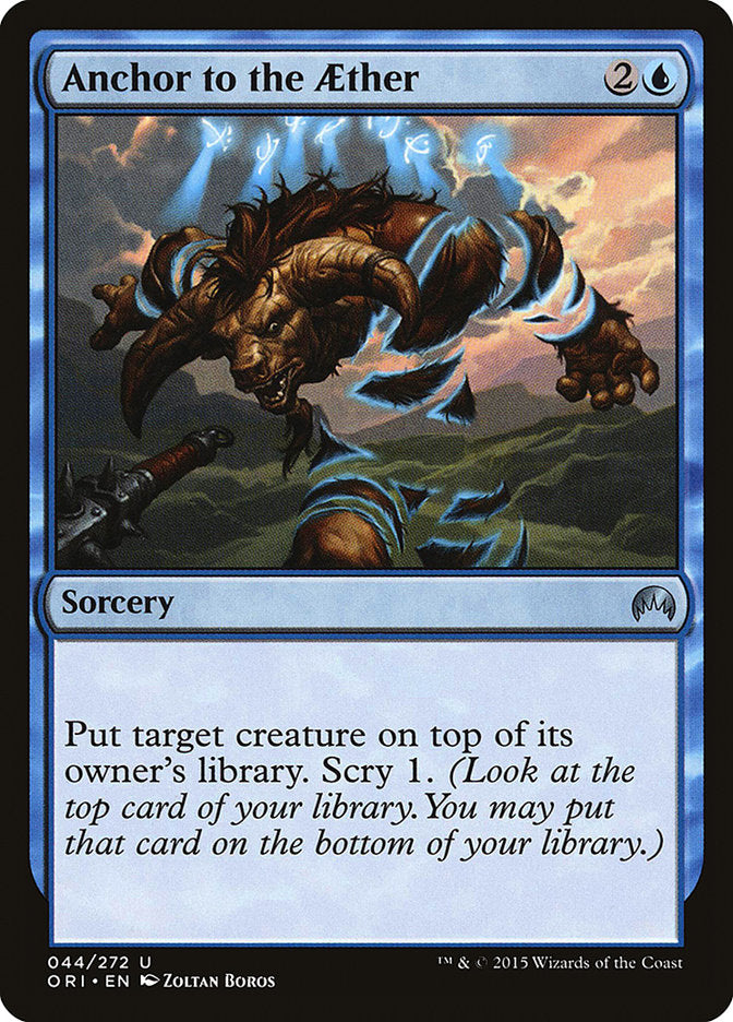 Anchor to the Aether [Magic Origins] | Total Play