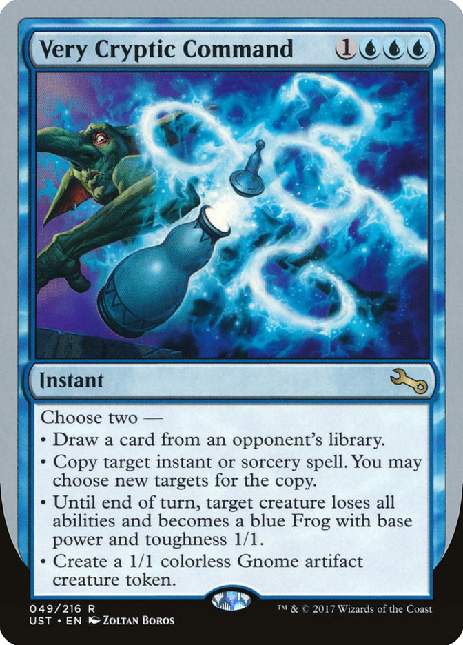Very Cryptic Command (Draw) [Unstable] | Total Play