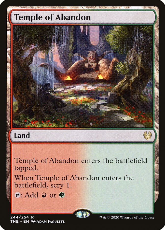 Temple of Abandon [Theros Beyond Death] | Total Play