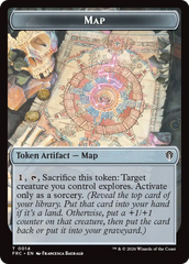 Cadet // Map Double-Sided Token [Reality Fracture Commander Tokens] | Total Play