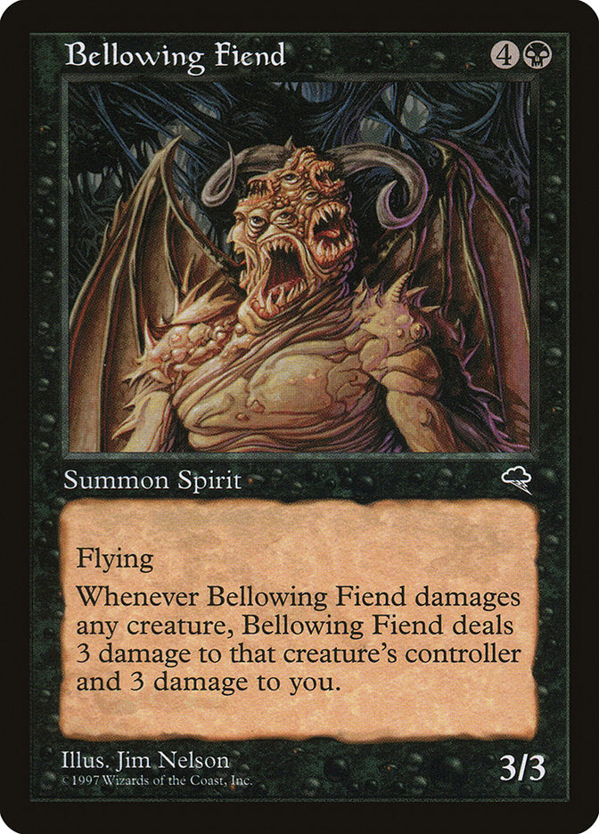Bellowing Fiend [Tempest] | Total Play