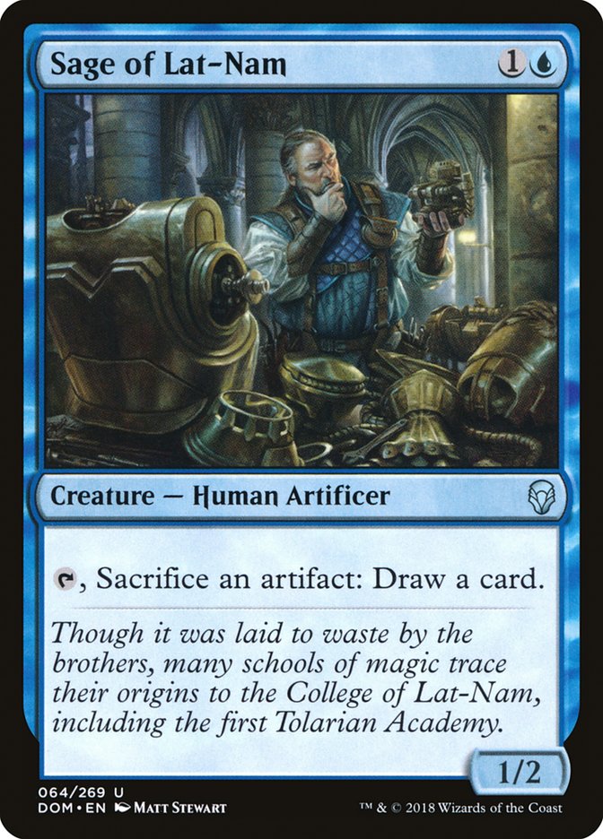Sage of Lat-Nam [Dominaria] | Total Play