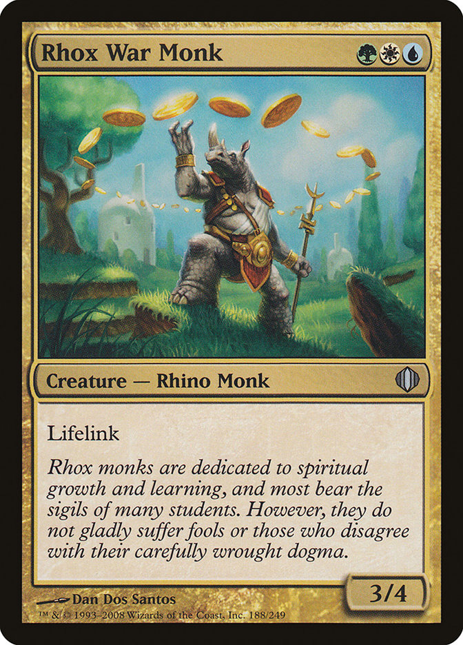 Rhox War Monk [Shards of Alara] | Total Play