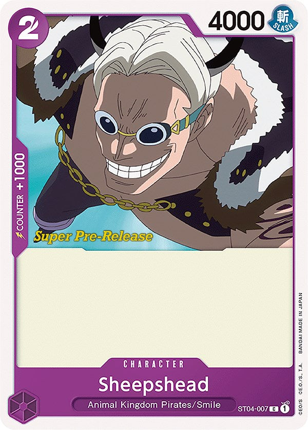 Sheepshead [Super Pre-Release Starter Deck: Animal Kingdom Pirates] | Total Play