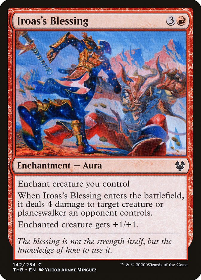 Iroas's Blessing [Theros Beyond Death] | Total Play