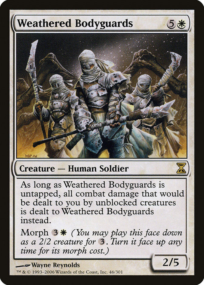 Weathered Bodyguards [Time Spiral] | Total Play