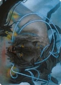 Bind the Monster Art Card [Kaldheim Art Series] | Total Play