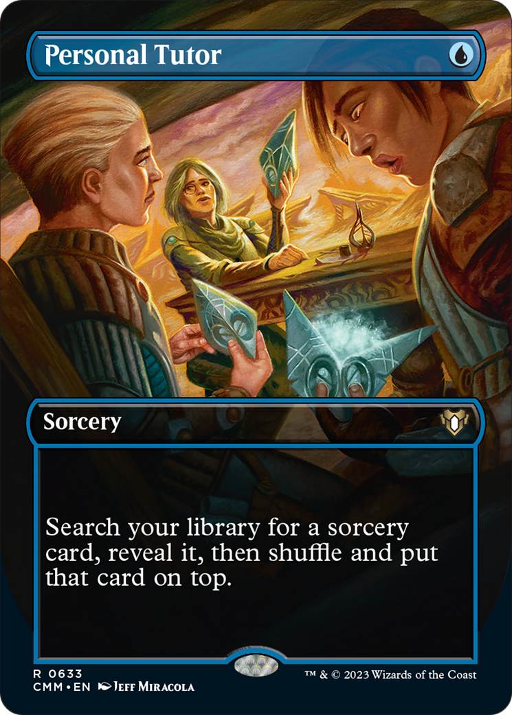 Personal Tutor (Borderless) [Commander Masters] | Total Play