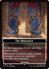 The Blackjack // The Monarch Double-Sided Token [FINAL FANTASY Commander Tokens] | Total Play