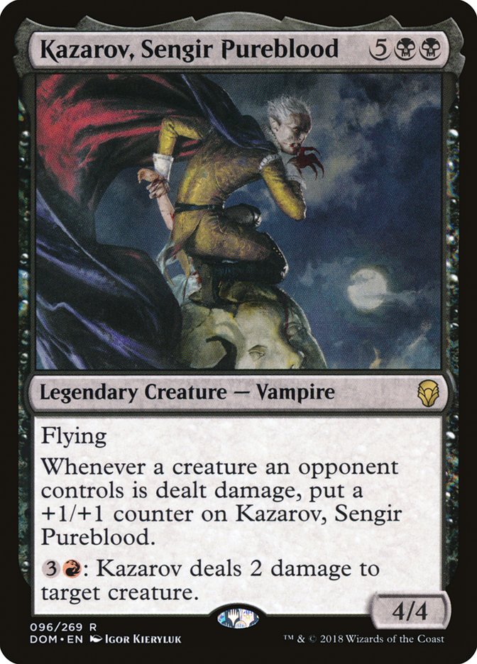 Kazarov, Sengir Pureblood [Dominaria] | Total Play