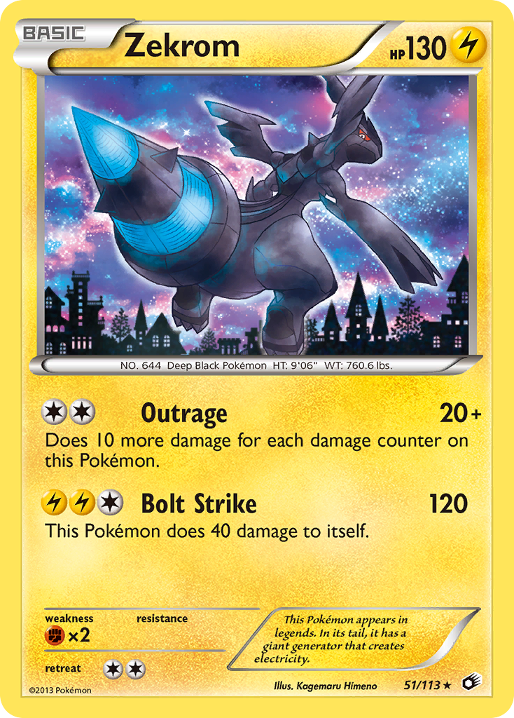 Zekrom (51/113) [Black & White: Legendary Treasures] | Total Play