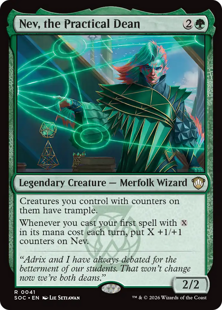 Nev, the Practical Dean [Secrets of Strixhaven Commander] | Total Play