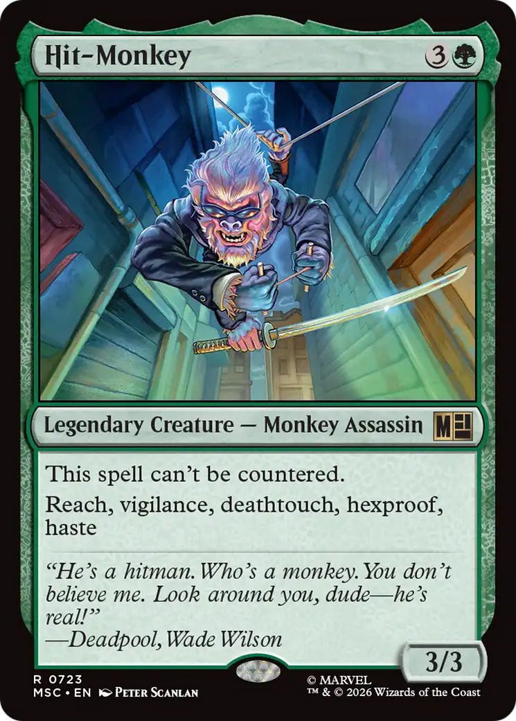 Hit-Monkey [Marvel Super Heroes Commander] | Total Play
