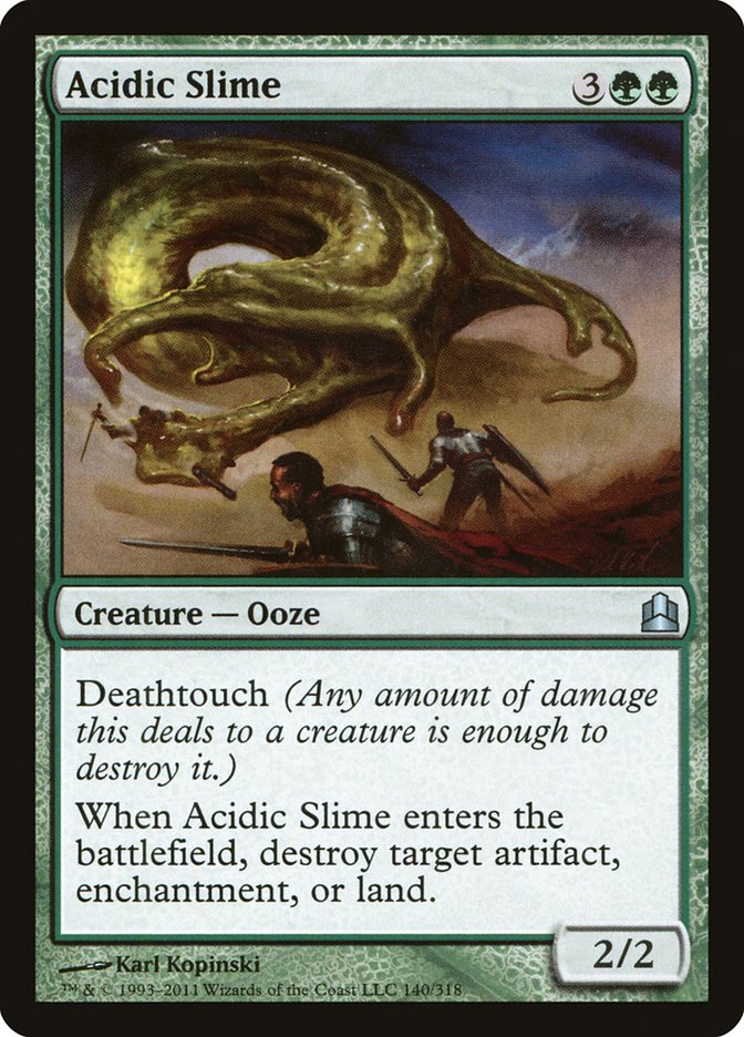 Acidic Slime [Commander 2011] | Total Play