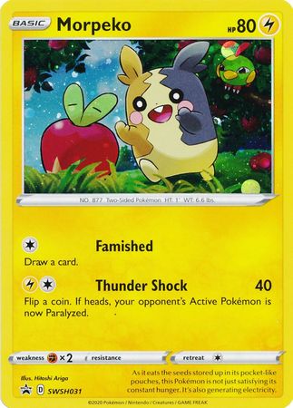 Morpeko (SWSH031) [Sword & Shield: Black Star Promos] | Total Play