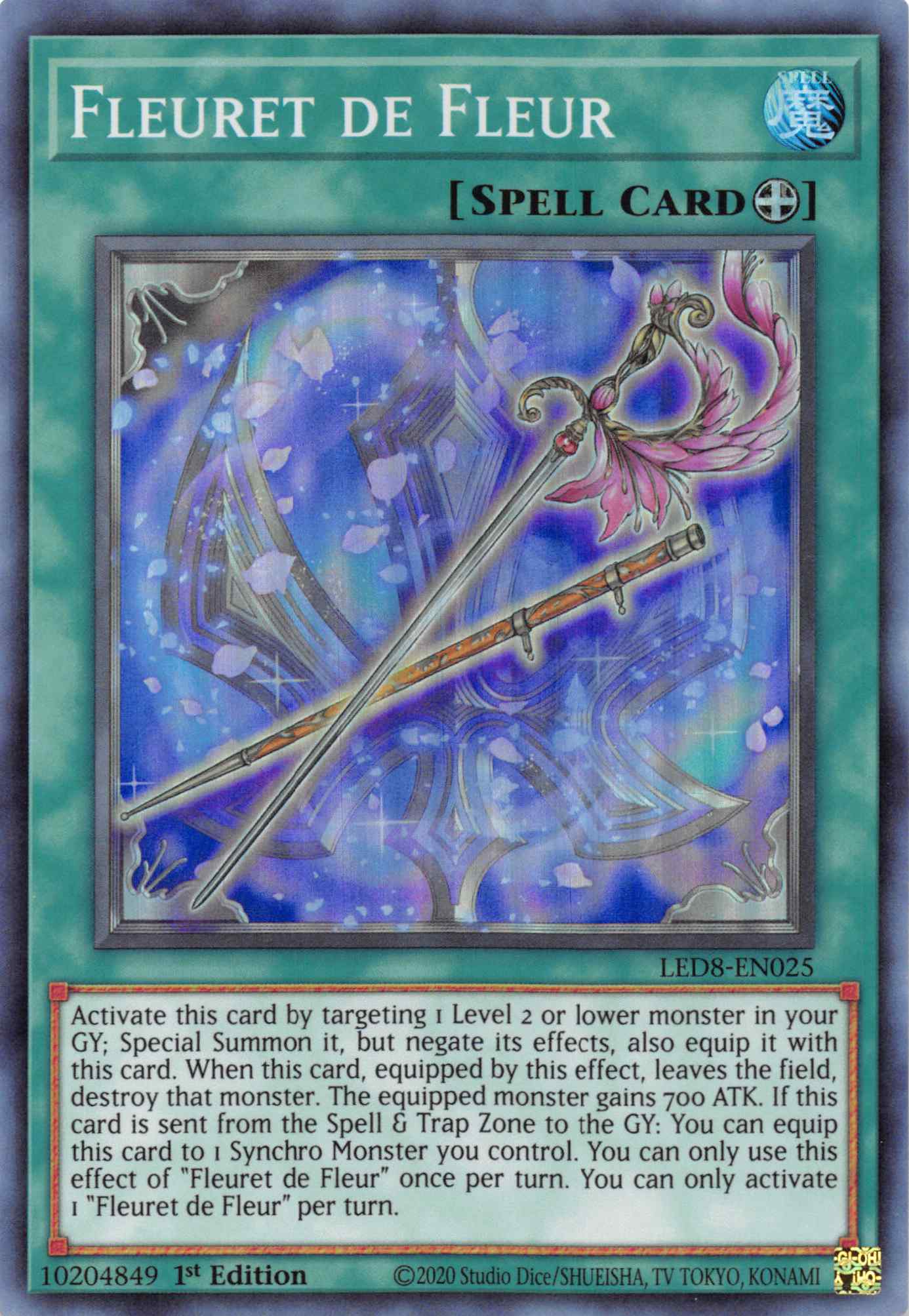 Fleuret de Fleur [LED8-EN025] Super Rare | Total Play