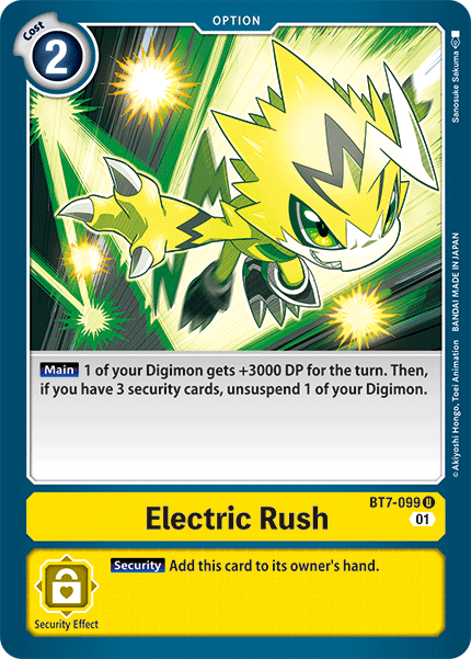 Electric Rush [BT7-099] [Next Adventure] | Total Play