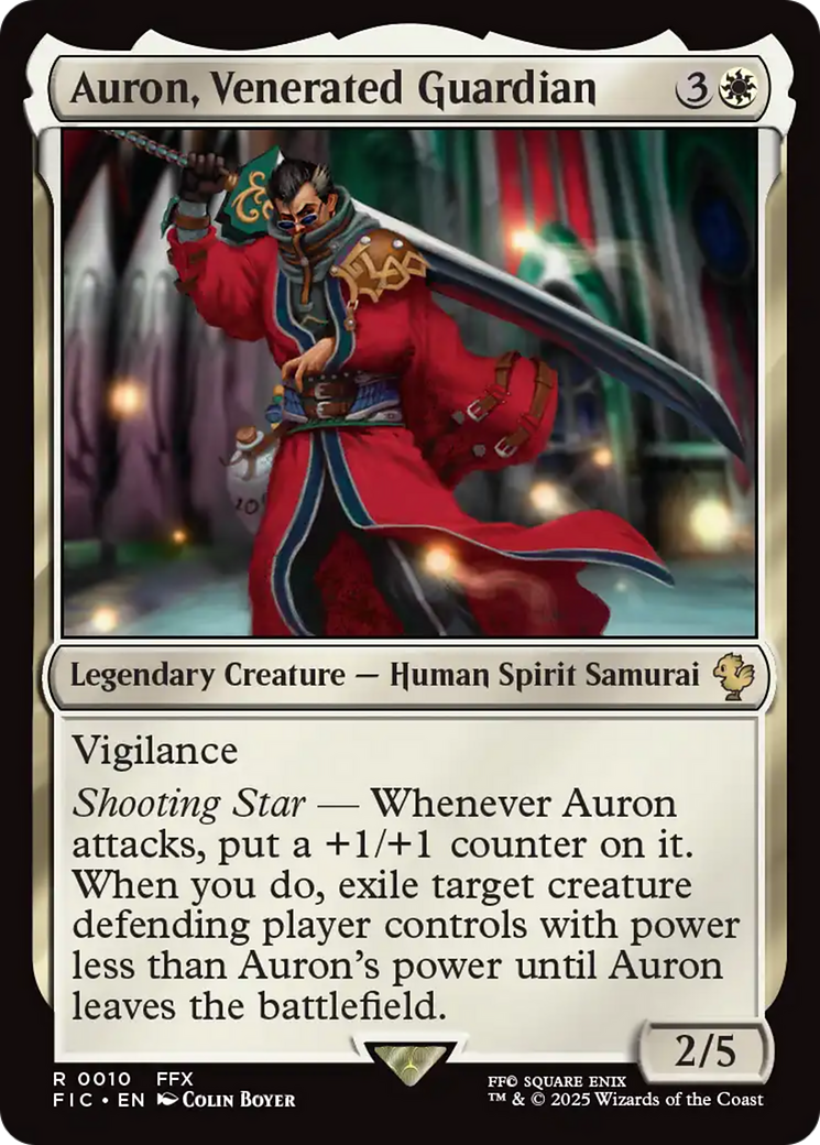 Auron, Venerated Guardian [FINAL FANTASY Commander] | Total Play