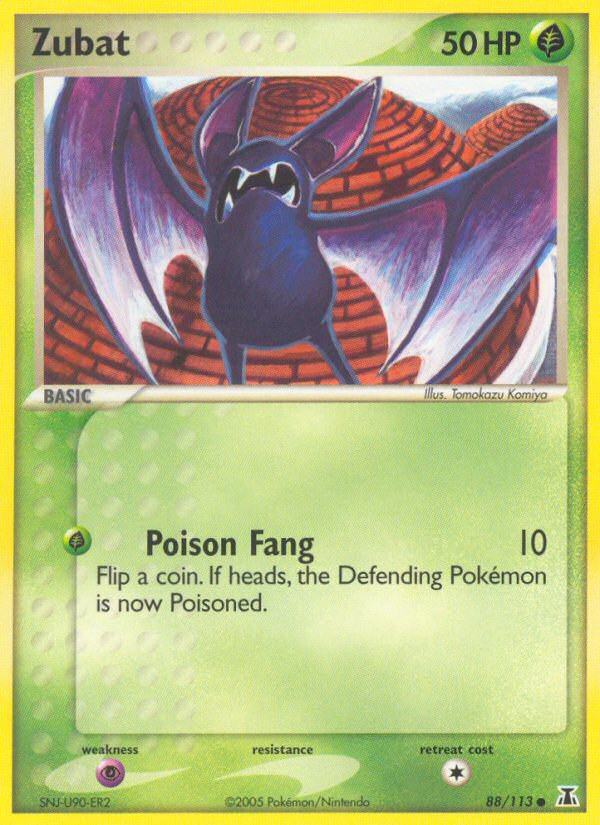 Zubat (88/113) [EX: Delta Species] | Total Play