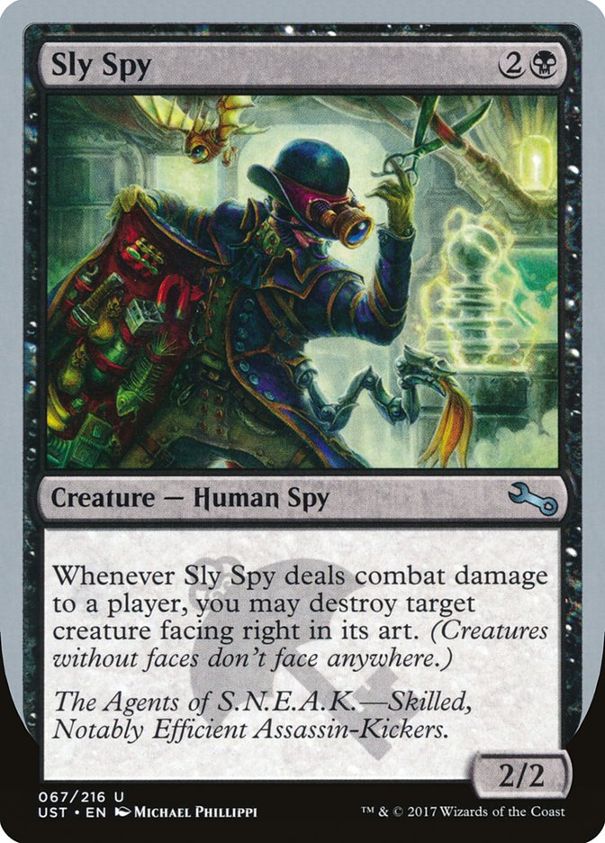 Sly Spy ("Skilled, Notably Efficient Assassin-Kickers") [Unstable] | Total Play