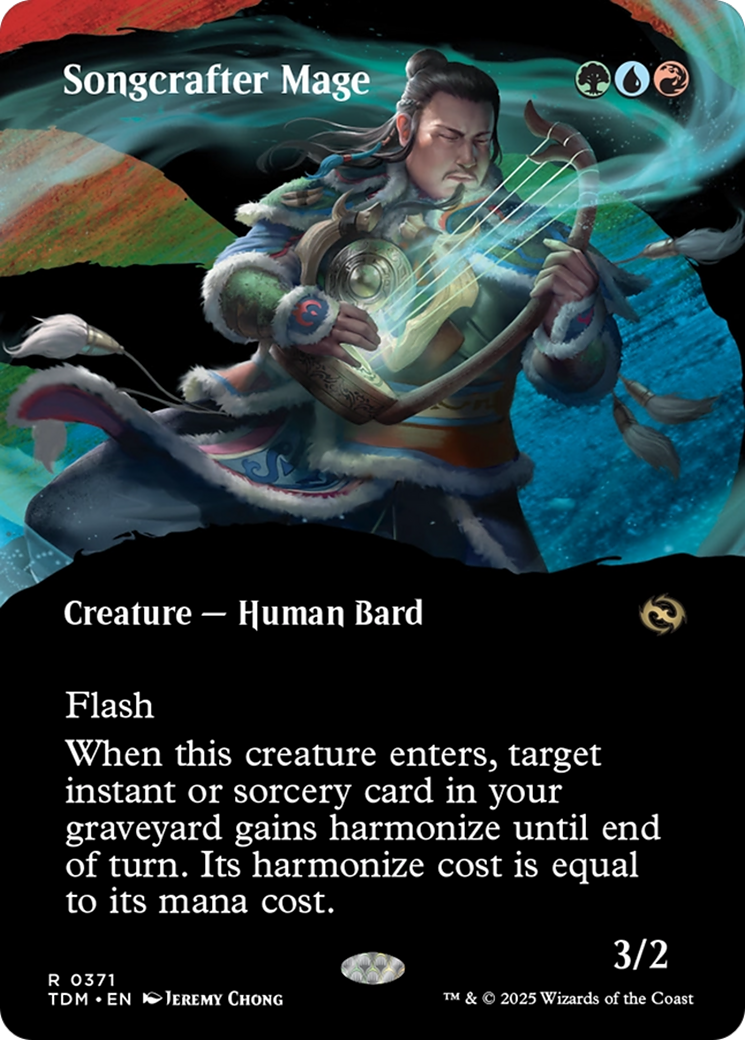 Songcrafter Mage (Borderless) [Tarkir: Dragonstorm] | Total Play