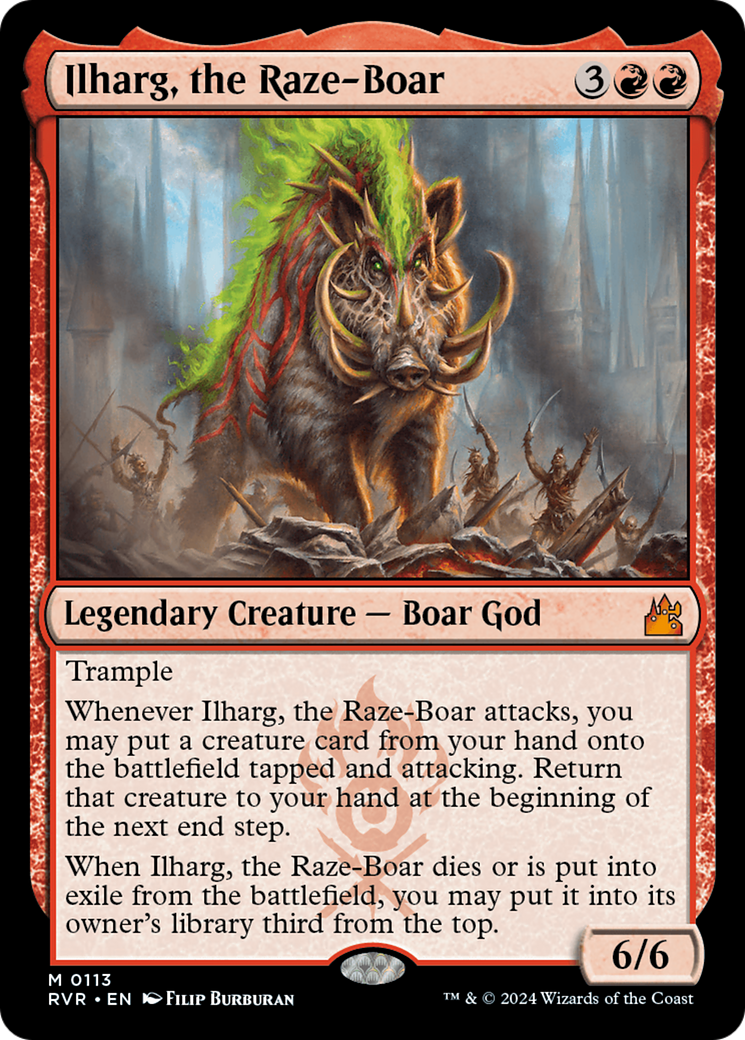 Ilharg, the Raze-Boar [Ravnica Remastered] | Total Play