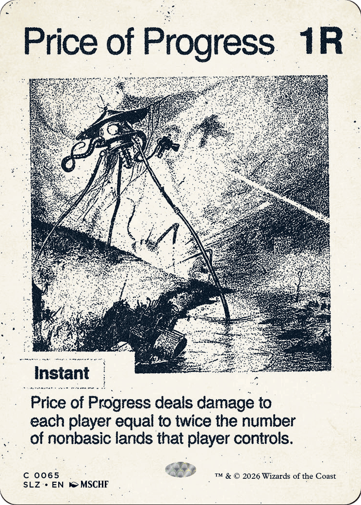 Price of Progress (0065) [Secret Lair x MSCHF: The Zeta Set] | Total Play