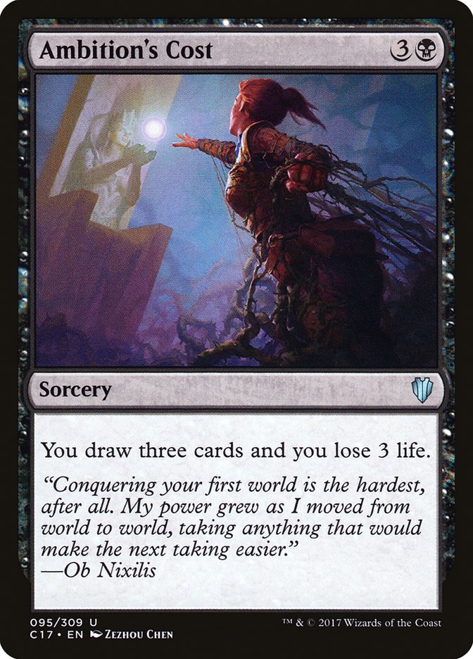 Ambition's Cost [Commander 2017] | Total Play