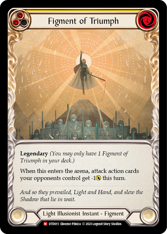 Figment of Triumph // Victoria, Archangel of Triumph [DTD011 //] (Dusk Till Dawn) | Total Play