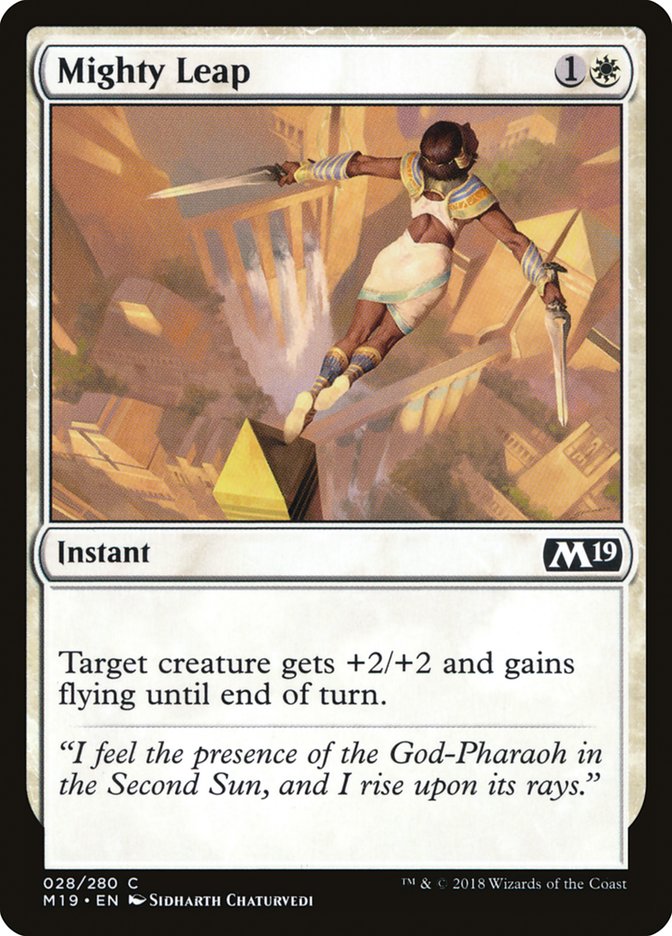 Mighty Leap [Core Set 2019] | Total Play