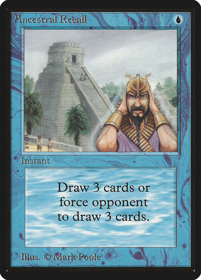 Ancestral Recall [Beta Edition] | Total Play