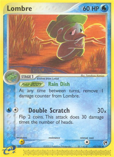 Lombre (45/100) [EX: Sandstorm] | Total Play
