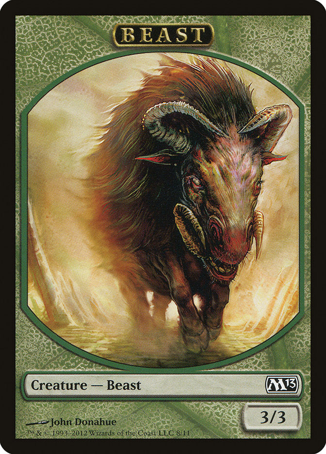 Beast Token [Magic 2013 Tokens] | Total Play