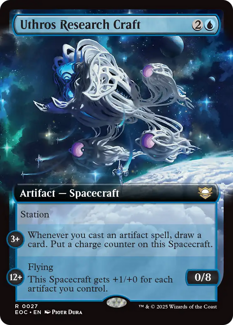 Uthros Research Craft (Extended Art) [Edge of Eternities Commander] | Total Play