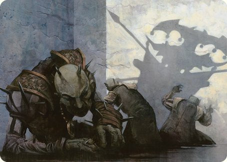 Decree of Pain Art Card [Commander Masters Art Series] | Total Play