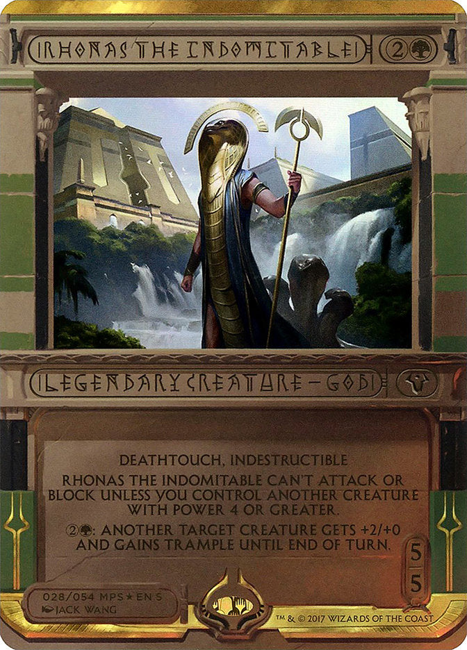 Rhonas the Indomitable (Invocation) [Amonkhet Invocations] | Total Play